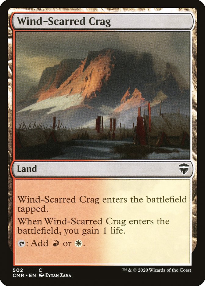 Wind-Scarred Crag [Commander Legends] | Gauntlet Hobbies - Angola