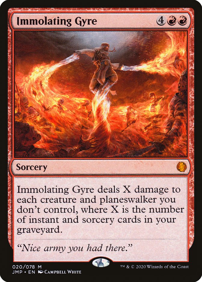 Immolating Gyre [Jumpstart] | Gauntlet Hobbies - Angola