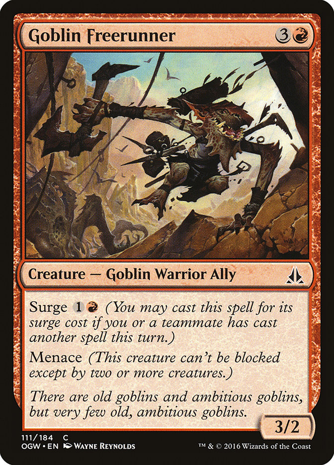 Goblin Freerunner [Oath of the Gatewatch] | Gauntlet Hobbies - Angola