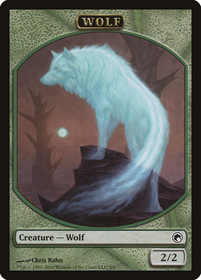 Wolf Token [Scars of Mirrodin Tokens]