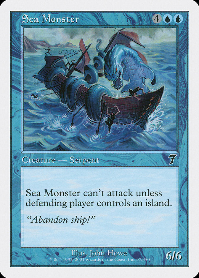 Sea Monster [Seventh Edition] | Gauntlet Hobbies - Angola