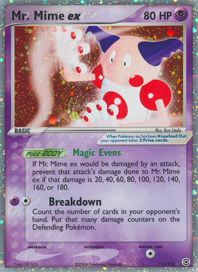 Mr. Mime ex (111/112) [EX: FireRed & LeafGreen] | Gauntlet Hobbies - Angola