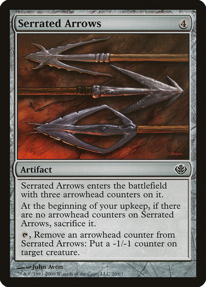 Serrated Arrows [Duel Decks: Garruk vs. Liliana] | Gauntlet Hobbies - Angola