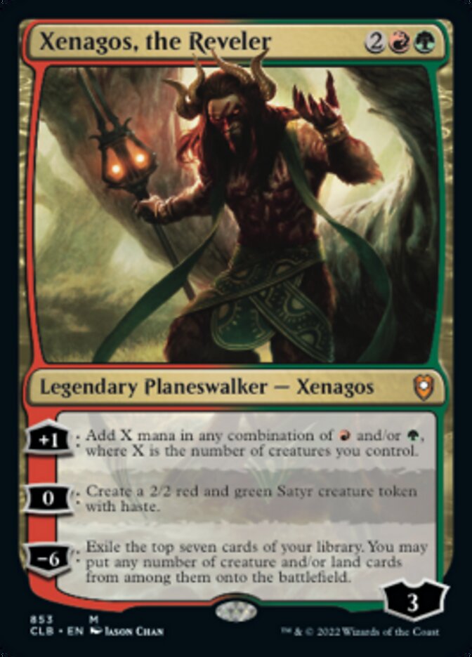 Xenagos, the Reveler [Commander Legends: Battle for Baldur's Gate] | Gauntlet Hobbies - Angola