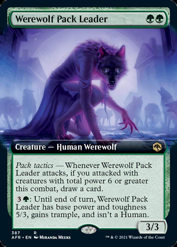 Werewolf Pack Leader (Extended) [Dungeons & Dragons: Adventures in the Forgotten Realms] | Gauntlet Hobbies - Angola