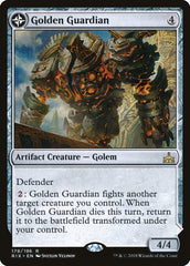Golden Guardian // Gold-Forge Garrison [Rivals of Ixalan] | Gauntlet Hobbies - Angola