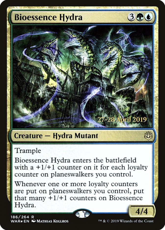 Bioessence Hydra [War of the Spark Prerelease Promos] | Gauntlet Hobbies - Angola