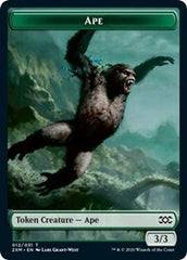 Ape // Golem Double-sided Token [Double Masters Tokens] | Gauntlet Hobbies - Angola