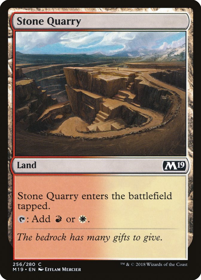Stone Quarry [Core Set 2019] | Gauntlet Hobbies - Angola