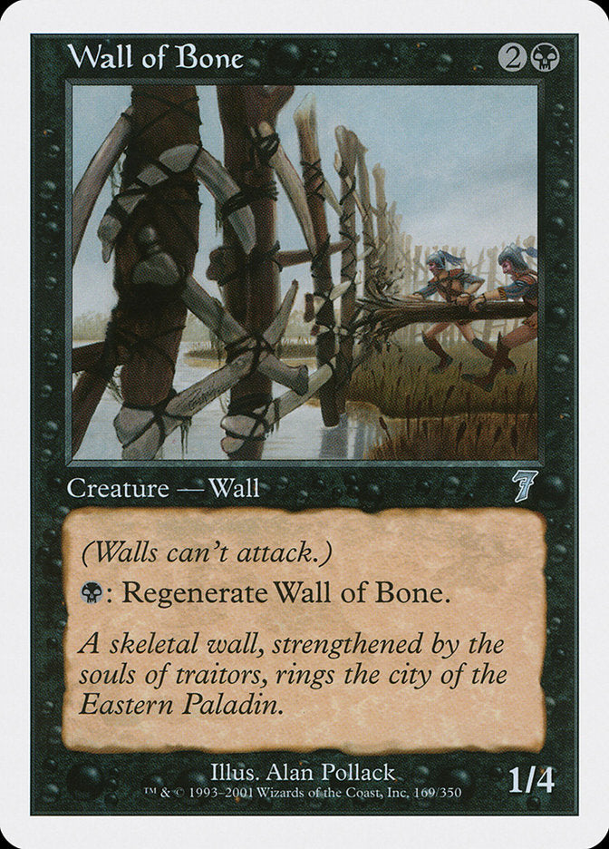 Wall of Bone [Seventh Edition] | Gauntlet Hobbies - Angola