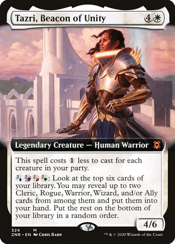 Tazri, Beacon of Unity (Extended) [Zendikar Rising]