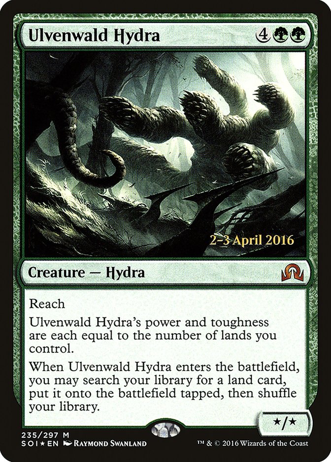 Ulvenwald Hydra [Shadows over Innistrad Prerelease Promos] | Gauntlet Hobbies - Angola