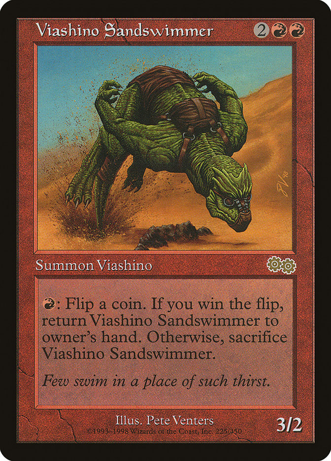 Viashino Sandswimmer [Urza's Saga] | Gauntlet Hobbies - Angola