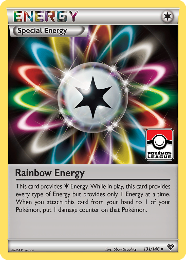 Rainbow Energy (131/146) [XY: Base Set] | Gauntlet Hobbies - Angola