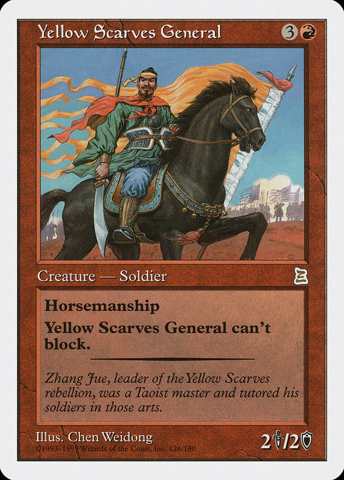 Yellow Scarves General [Portal Three Kingdoms] | Gauntlet Hobbies - Angola