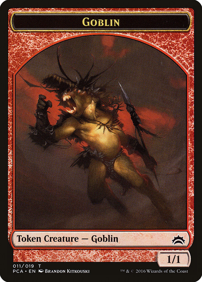 Goblin Token [Planechase Anthology Tokens] | Gauntlet Hobbies - Angola