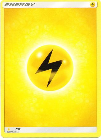 Lightning Energy (7/30) [Sun & Moon: Trainer Kit - Alolan Raichu] | Gauntlet Hobbies - Angola