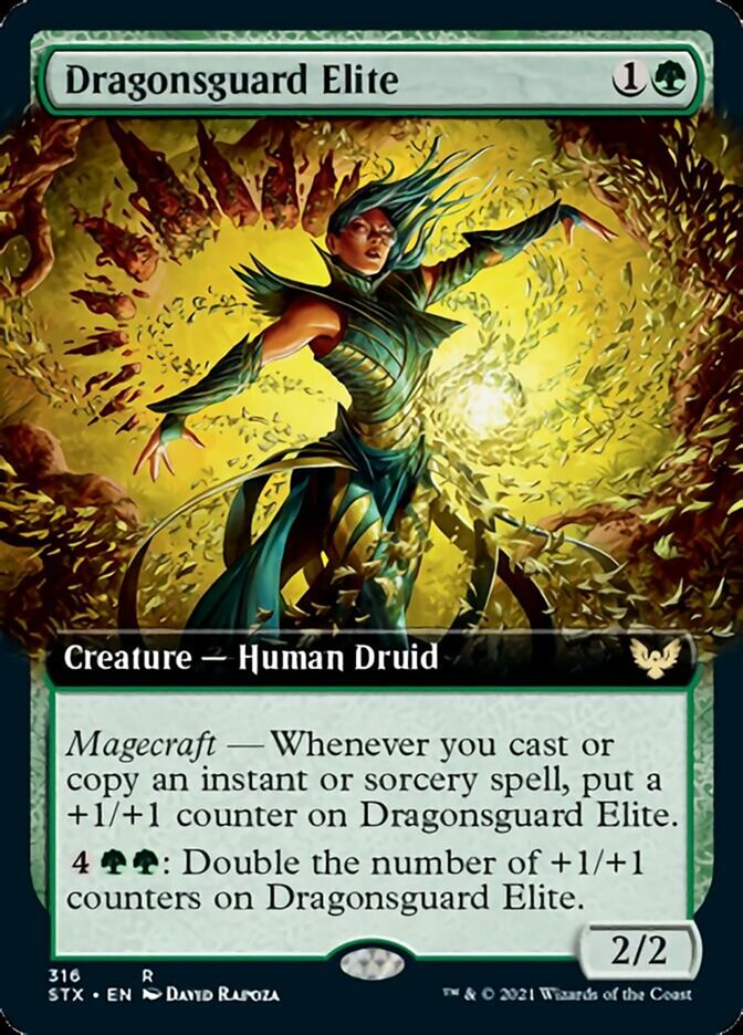 Dragonsguard Elite (Extended) [Strixhaven: School of Mages] | Gauntlet Hobbies - Angola