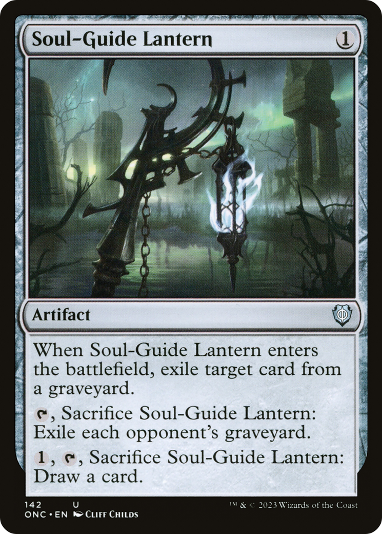 Soul-Guide Lantern [Phyrexia: All Will Be One Commander] | Gauntlet Hobbies - Angola