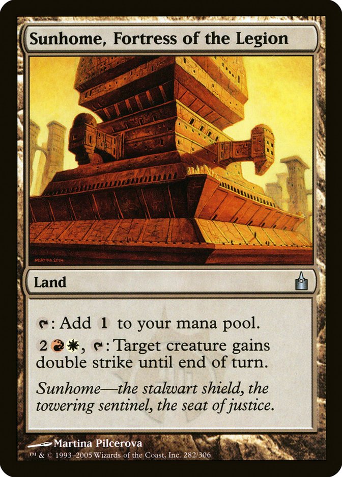 Sunhome, Fortress of the Legion [Ravnica: City of Guilds] | Gauntlet Hobbies - Angola