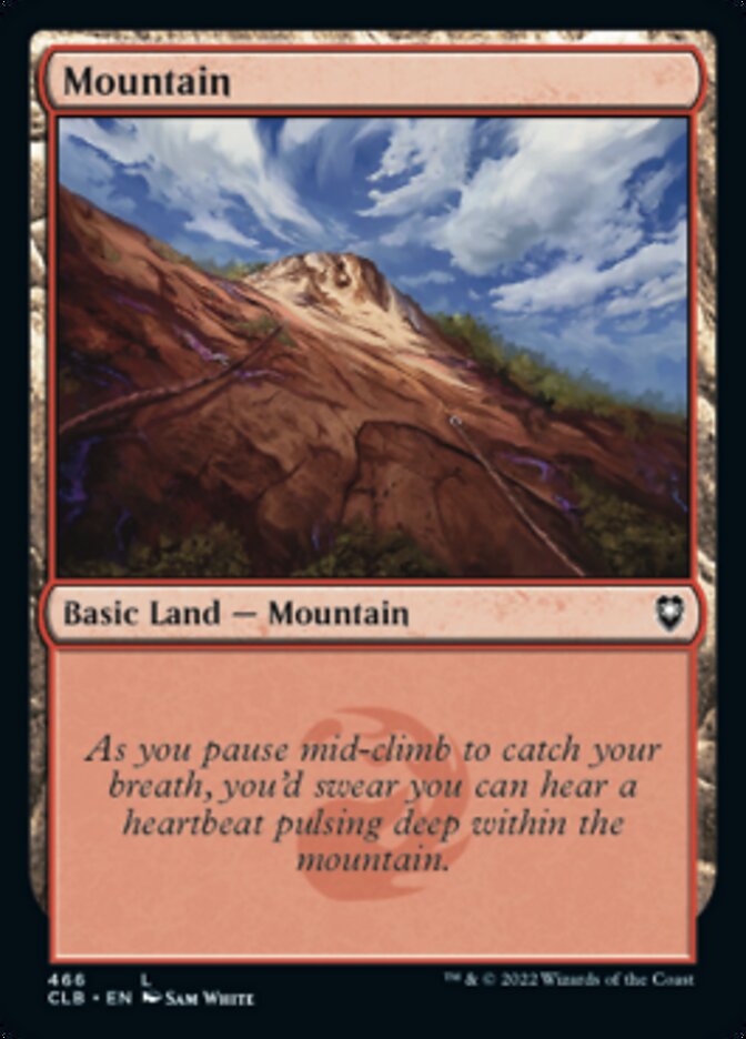 Mountain (466) [Commander Legends: Battle for Baldur's Gate] | Gauntlet Hobbies - Angola