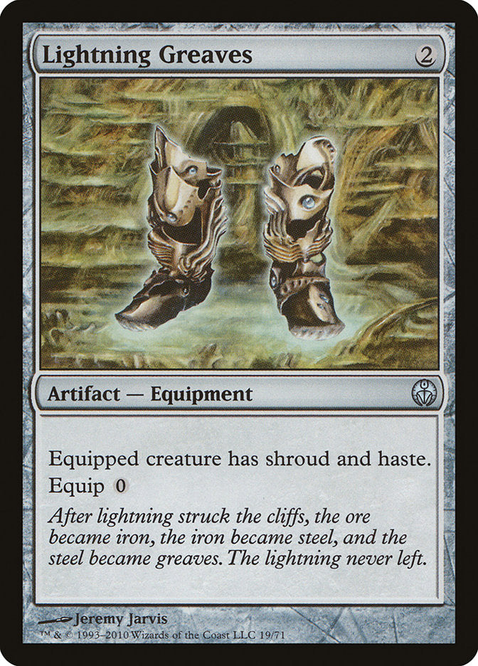 Lightning Greaves [Duel Decks: Phyrexia vs. the Coalition] | Gauntlet Hobbies - Angola