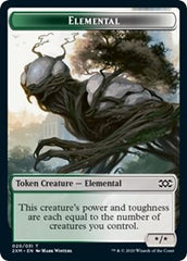 Elemental // Shapeshifter Double-sided Token [Double Masters Tokens] | Gauntlet Hobbies - Angola