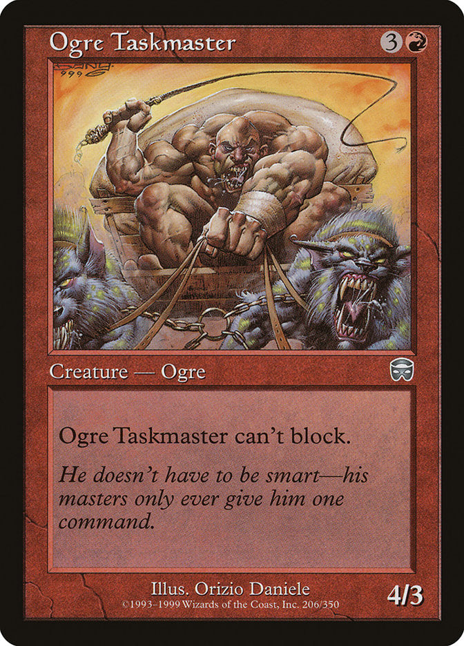 Ogre Taskmaster [Mercadian Masques] | Gauntlet Hobbies - Angola