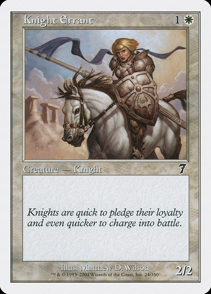 Knight Errant [Seventh Edition] | Gauntlet Hobbies - Angola