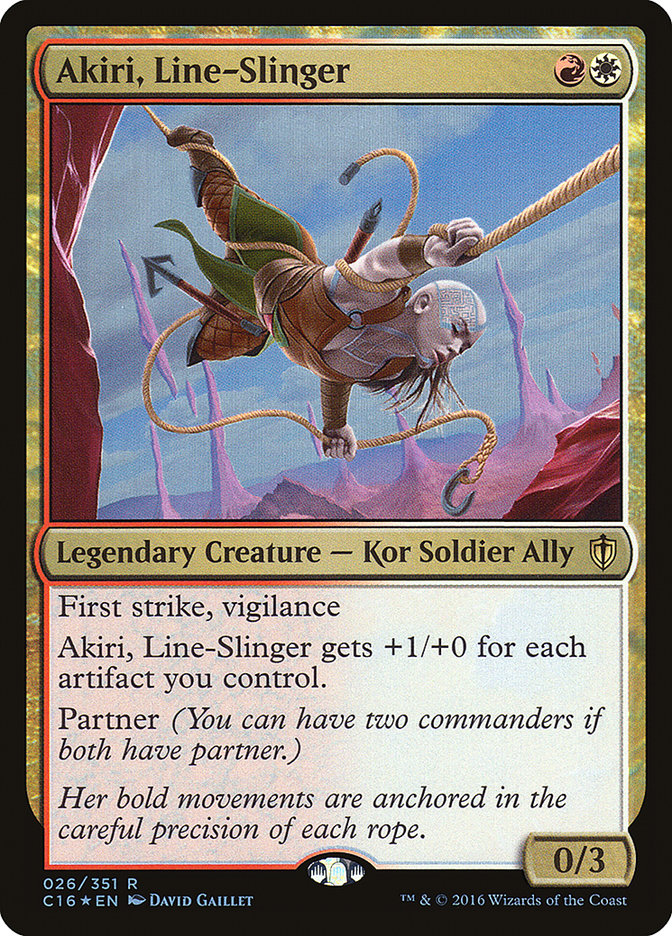 Akiri, Line-Slinger [Commander 2016] | Gauntlet Hobbies - Angola