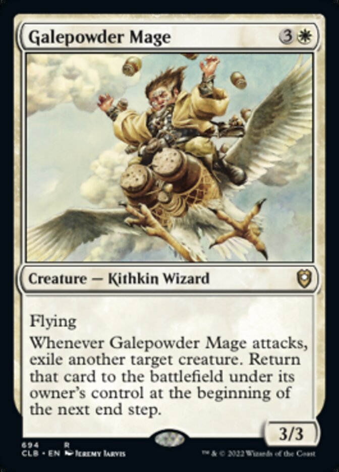 Galepowder Mage [Commander Legends: Battle for Baldur's Gate] | Gauntlet Hobbies - Angola