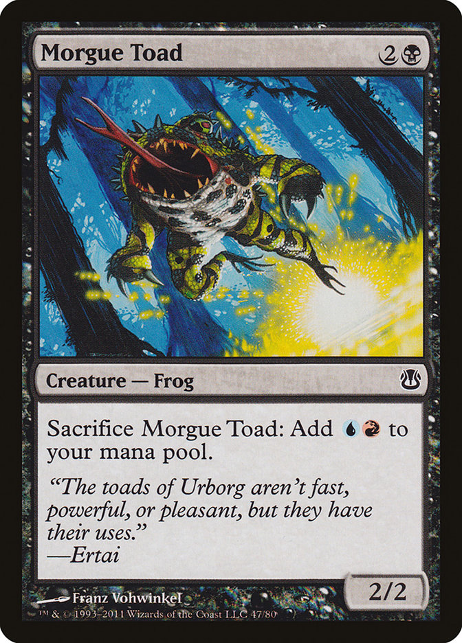 Morgue Toad [Duel Decks: Ajani vs. Nicol Bolas] | Gauntlet Hobbies - Angola