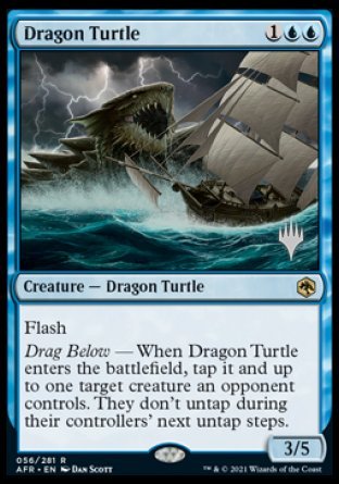 Dragon Turtle (Promo Pack) [Dungeons & Dragons: Adventures in the Forgotten Realms Promos] | Gauntlet Hobbies - Angola