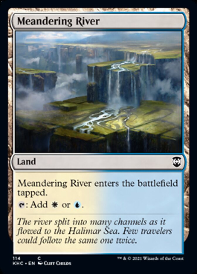 Meandering River [Kaldheim Commander] | Gauntlet Hobbies - Angola