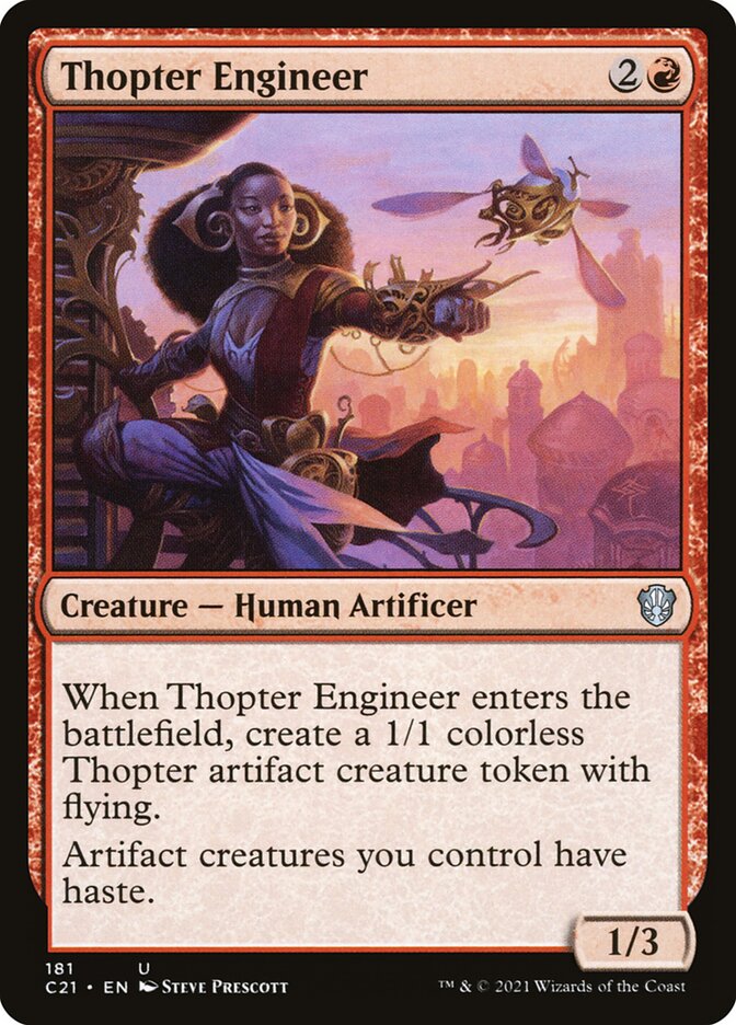 Thopter Engineer [Commander 2021] | Gauntlet Hobbies - Angola