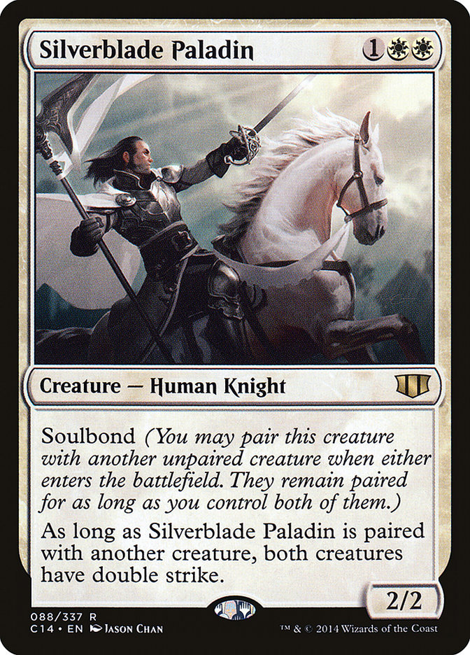 Silverblade Paladin [Commander 2014] | Gauntlet Hobbies - Angola