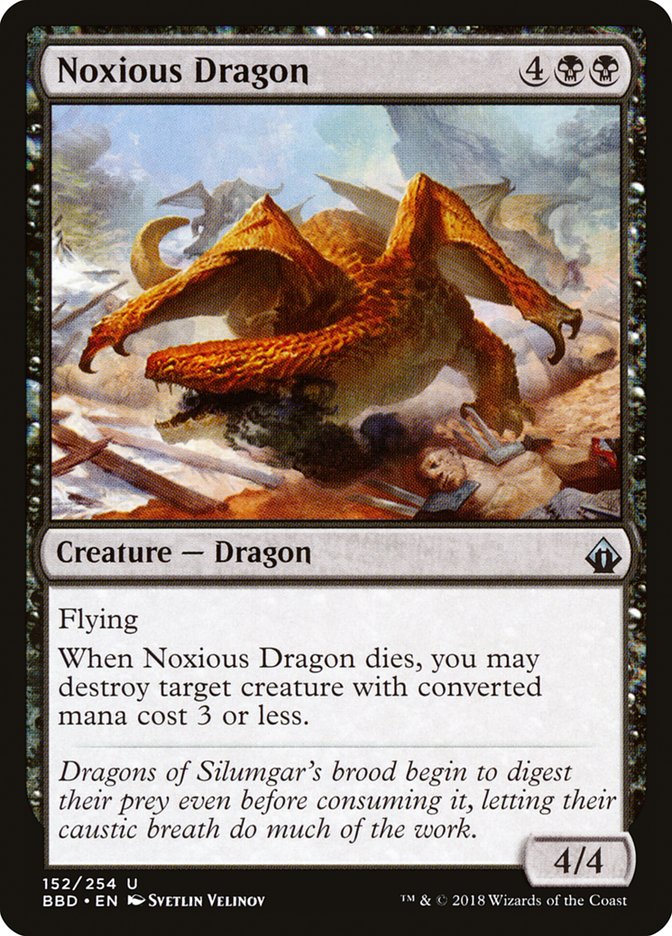 Noxious Dragon [Battlebond] | Gauntlet Hobbies - Angola