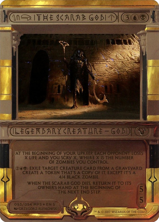 The Scarab God (Invocation) [Amonkhet Invocations] | Gauntlet Hobbies - Angola