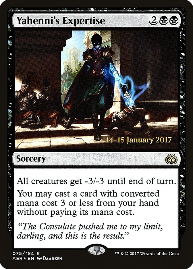 Yahenni's Expertise [Aether Revolt Prerelease Promos] | Gauntlet Hobbies - Angola