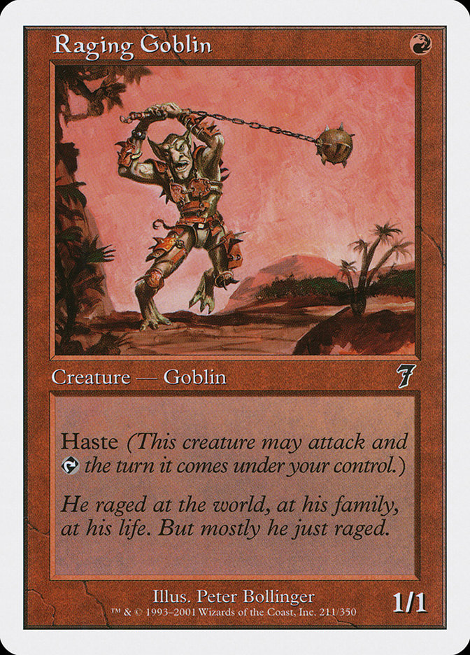 Raging Goblin [Seventh Edition] | Gauntlet Hobbies - Angola