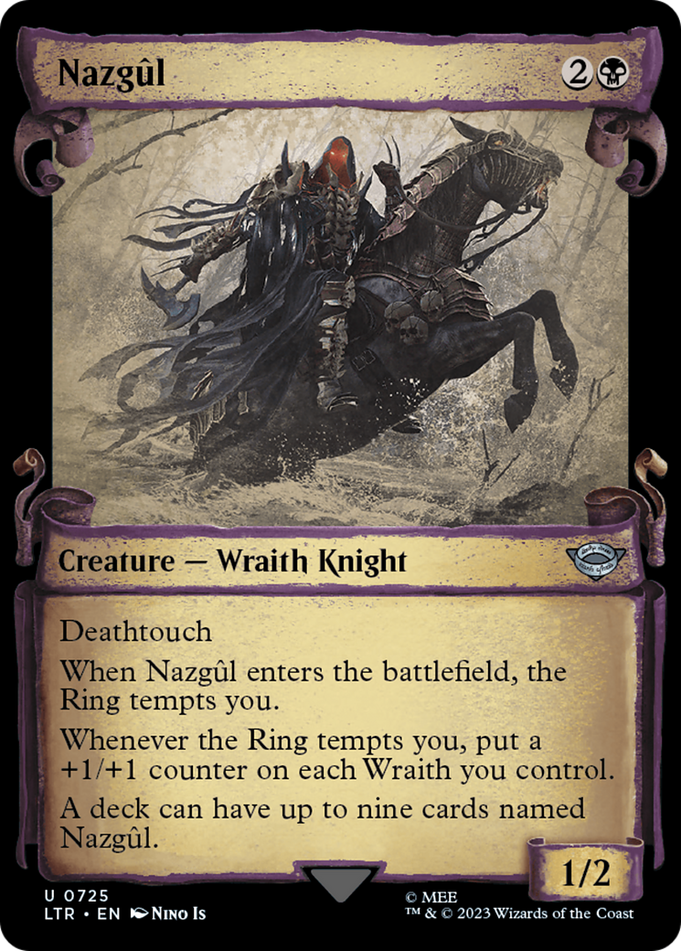 Nazgul (0725) [The Lord of the Rings: Tales of Middle-Earth Showcase Scrolls] | Gauntlet Hobbies - Angola