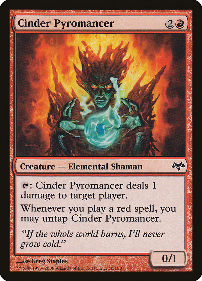 Cinder Pyromancer [Eventide] | Gauntlet Hobbies - Angola