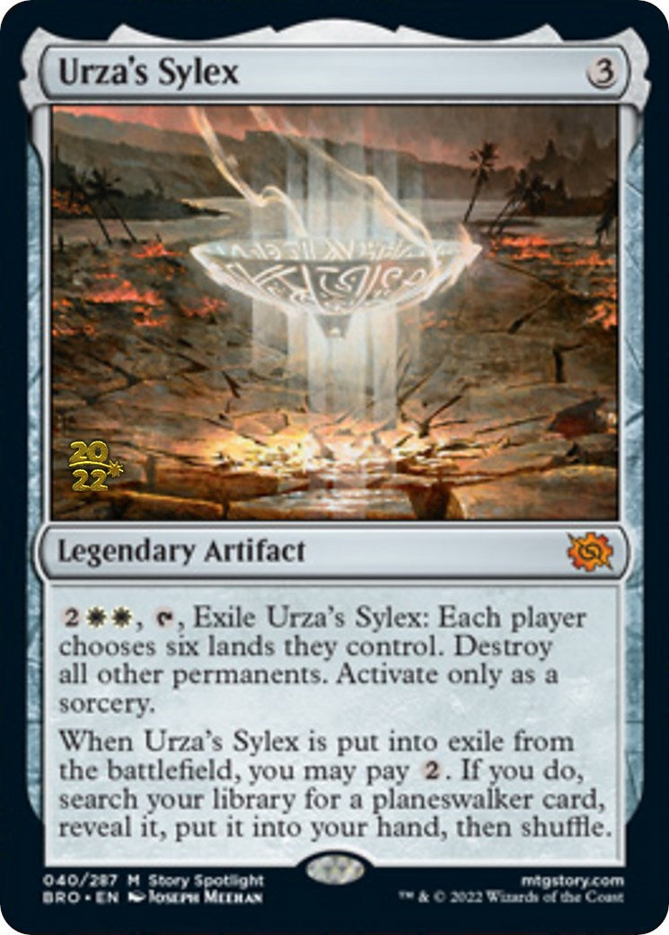 Urza's Sylex [The Brothers' War: Prerelease Promos] | Gauntlet Hobbies - Angola