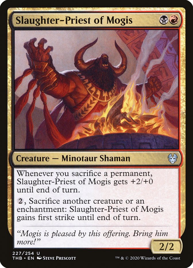 Slaughter-Priest of Mogis [Theros Beyond Death] | Gauntlet Hobbies - Angola