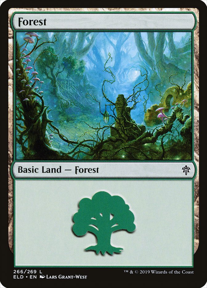 Forest (266) [Throne of Eldraine] | Gauntlet Hobbies - Angola