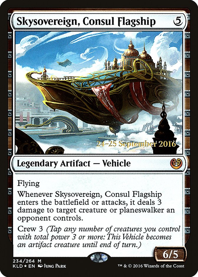 Skysovereign, Consul Flagship [Kaladesh Prerelease Promos] | Gauntlet Hobbies - Angola