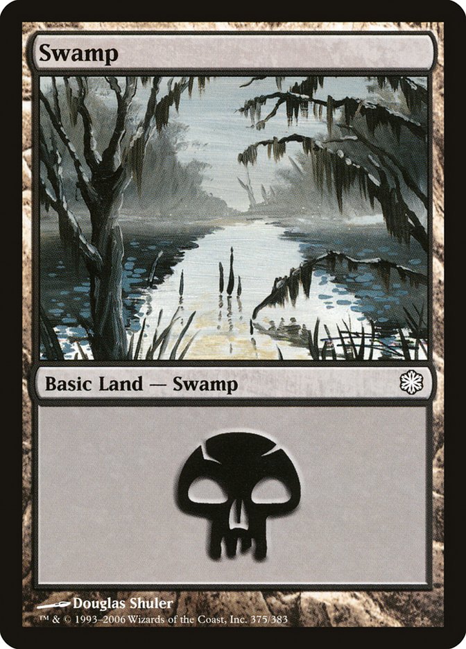 Swamp (375) [Coldsnap Theme Decks] | Gauntlet Hobbies - Angola