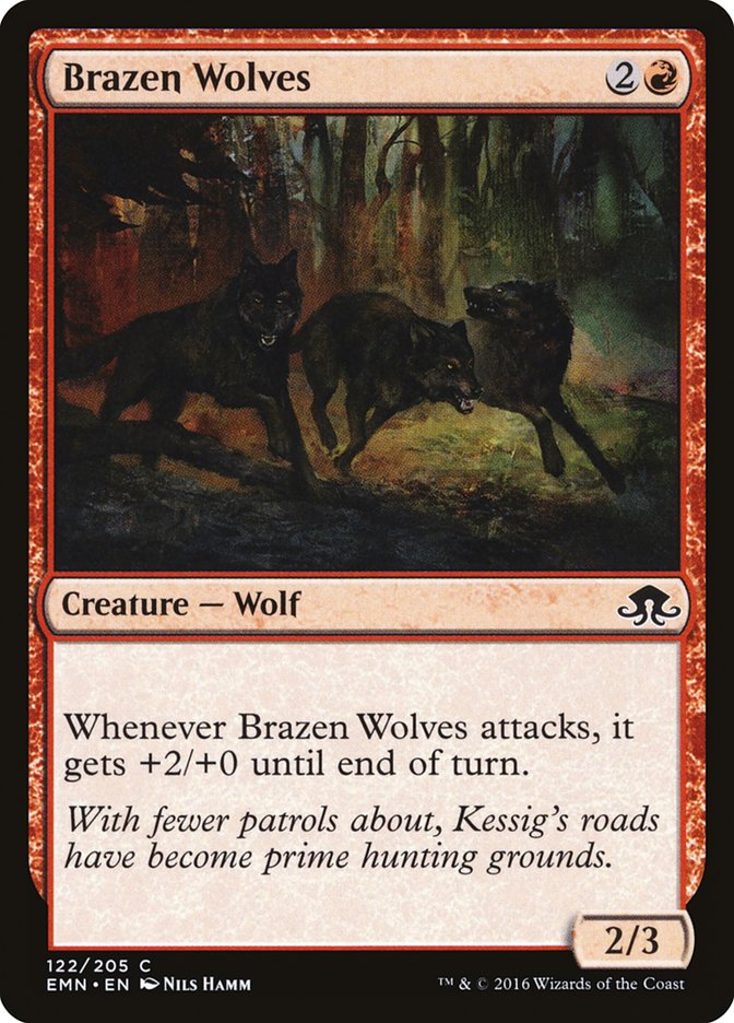 Brazen Wolves [Eldritch Moon] | Gauntlet Hobbies - Angola