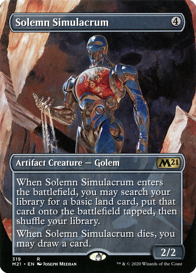 Solemn Simulacrum (Extended) [Core Set 2021]