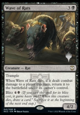 Wave of Rats (Promo Pack) [Streets of New Capenna Commander Promos] | Gauntlet Hobbies - Angola